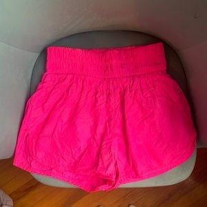 Free People Hot Pink Shorts